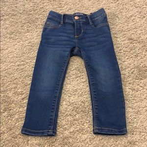 Old Navy Skinny Jeans Adjustable Waist size 2T